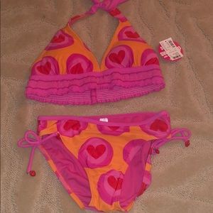 NWT Limited Too bathing suit. Girls size 14